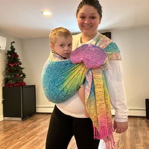 Cheeky monkey handwoven wrap